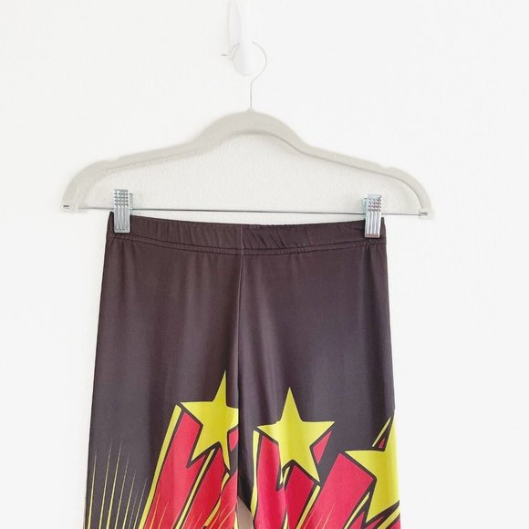 DC Comics Superman Womens Leggings Large Red Blue Yoga Halloween Character Small - Picture 3 of 11